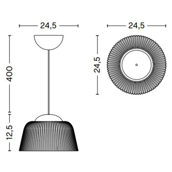Specification Image for HAY Brim Pendant