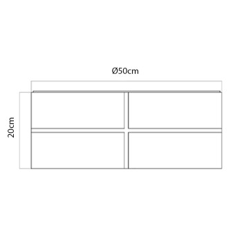 Specification Image for Audo Copenhagen Hashira Ceiling Light