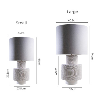 Specification Image for Porta Romana Nash Table Lamp