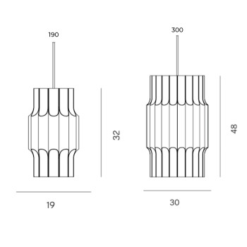 Specification Image for LYFA PAN Pendant Light