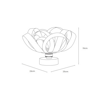 Specification Image for Tom Raffeld Portable Table Lamp