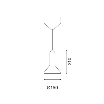 Specification Image for Established & Sons Torch S1 Pendant