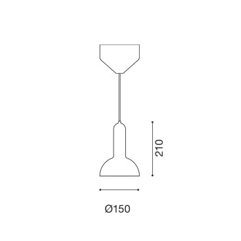 Specification Image for Established & Sons Torch S2 Pendant