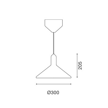 Specification Image for Established & Sons Torch S3 Pendant
