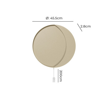 Specification Image for Ferm Living Neba Wall Light