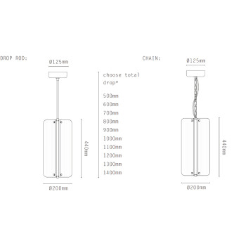 Specification Image for J. Adams & Co Apex LED Pendant Light