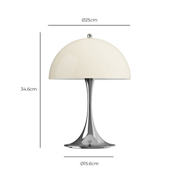 Specification Image for Louis Poulsen Panthella 250 Portable Lamp