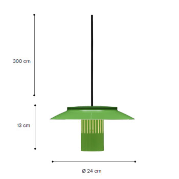 Specification Image for Pholc Lille 24 Pendant
