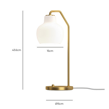 Specification Image for Louis Poulsen VL Ring Crown Table Lamp