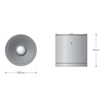 Specification Image for BEGA 24708 LED Outdoor Ceiling Light