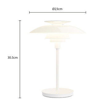 Specification Image for Louis Poulsen PH 80 LED Portable Lamp