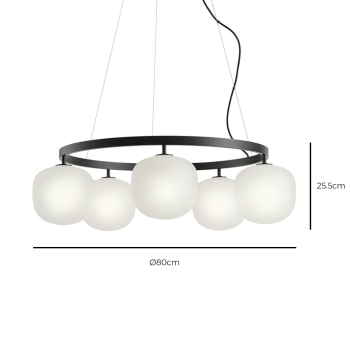 Specification Image for Muuto Rime Chandelier