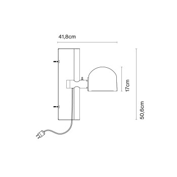 Specification Image for Marset Lauro Wall Light