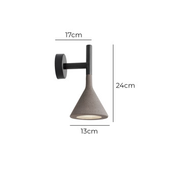 Specification Image for Foscarini Aplomb Mini Wall Light