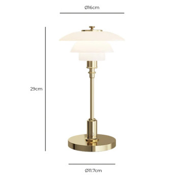 Specification Image for Louis Poulsen PH 1/1 Portable LED Lamp