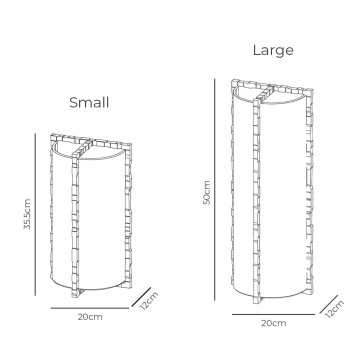 Specification Image for Porta Romana Giacometti Wall Light
