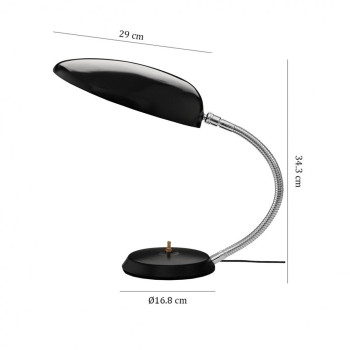 Specification Image for Gubi Cobra Table Lamp