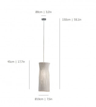 Specification image for a-emotional light Gea Pendant