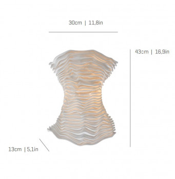 Specification Image for a-emotional light Cors Wall Light