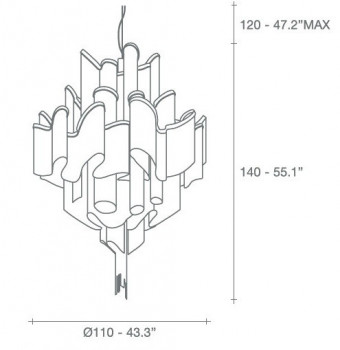 Specification Image for Terzani Stream Suspension