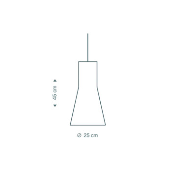 Specification Image for Secto 4201 Pendant Light
