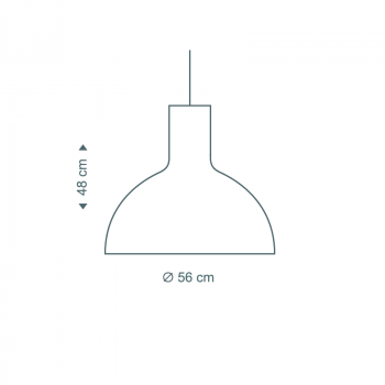 Specification Image for Secto Victo 4250 Pendant Light