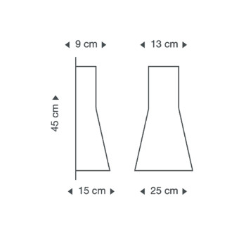 Specification Image for Secto 4231 Small Wall Light