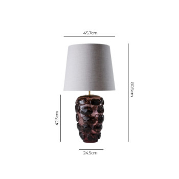 Specification Image for Porta Romana Blob Table Lamp
