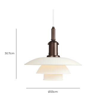Specification Image for Louis Poulsen PH 3½-3 Pendant