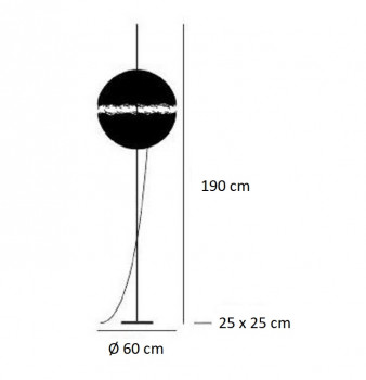 Specification Image for Catellani & Smith PostKrisi F 64 Floor Lamp