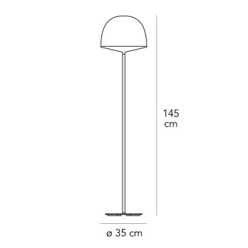 Specification Image for Fontana Arte Cheshire Floor Lamp