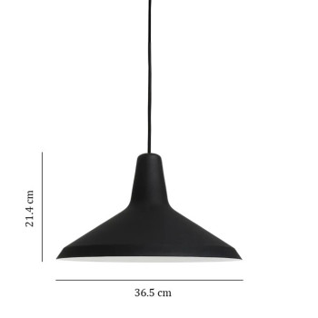 Specification Image for Gubi G-10 Pendant Light