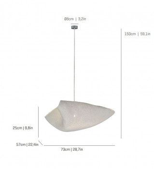 Specification Image for a-emotional light Ballet Plie Pendant