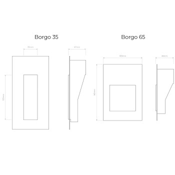 Specification Image for Astro Borgo Trimless LED Recessed Light