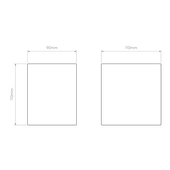 Specification Image for Astro Parma 110 Wall Light