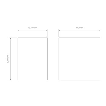 Specification Image for Astro Pero Wall Light