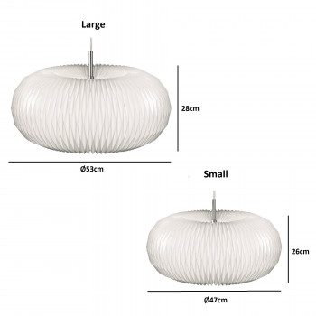 Specification Image for Le Klint Donut 195 Pendant