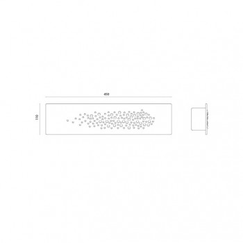 Specification image for Artemide Islet LED Wall Light