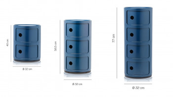 Specification Image for Kartell Componibili Storage Unit