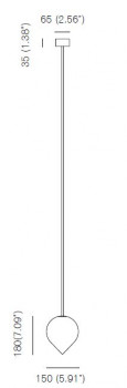 Specification Image for Michael Anastassiades Bob Pendant