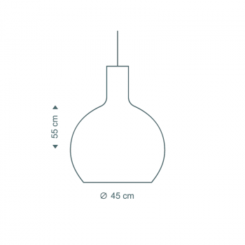 Specification  for Secto 4241 Octo Small Pendant Light 