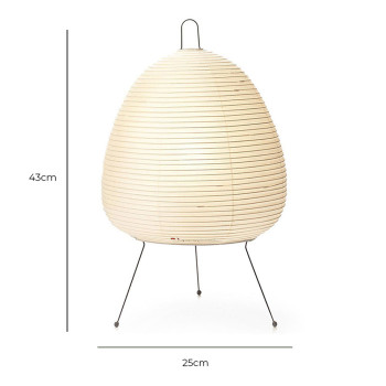Spcification Image for Vitra Akari 1A Lamp