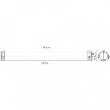 Specification Image for Sammode Studio Belleville LED Suspension/ Wall Light