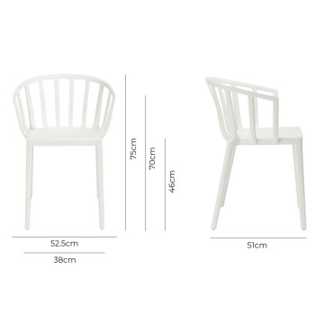 Specification Image for Kartell Venice Chair