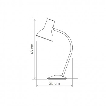Specification Image for Anglepoise Type 75 Mini Table Lamp