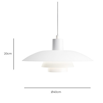Specification Image for Louis Poulsen PH 4/3 Pendant