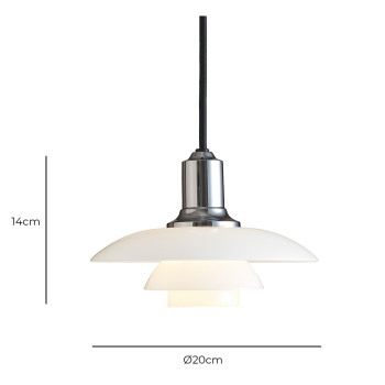 Specification Image for Louis Poulsen PH 2/1 Pendant