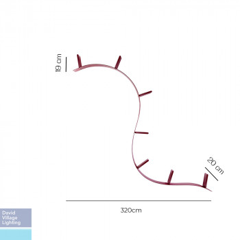 Specification image for Kartell Bookworm 