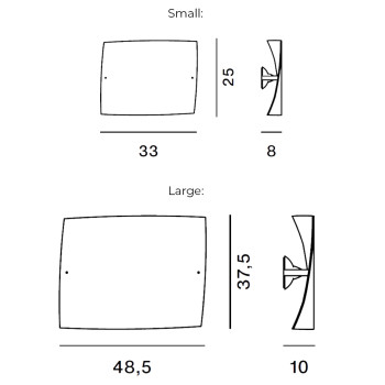 Specification Image for Foscarini Folio Wall Light