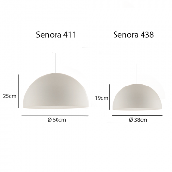 Specification Image for Oluce Sonora Opal Pendant